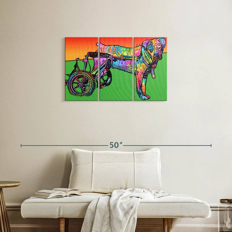 Brampt Ospa On Wheels, 20" H x 33" W