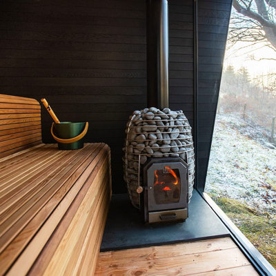 HUUM 17 HIVE Wood Series Sauna Stove (Stones Included)