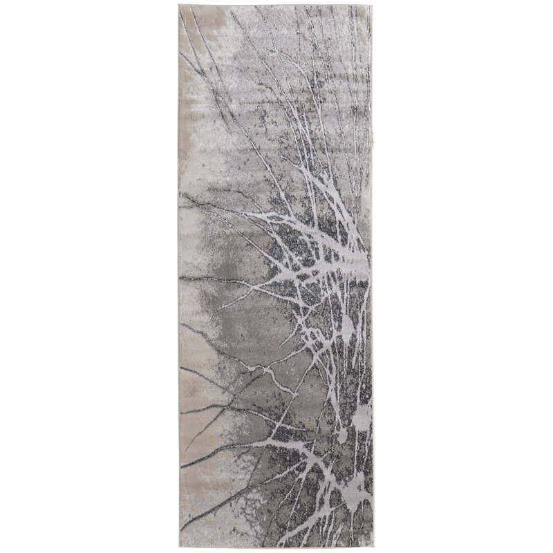 Oria Abstract Indoor Rug, Runner 2'10" x 7'10"