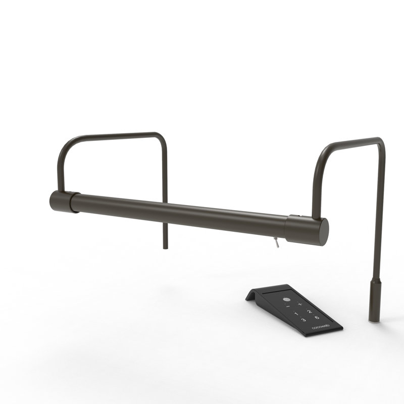 Lampe pour tableau Gazanfer, Bronze acajou