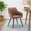 Chaise avec accoudoirs rembourrée Deverell-185070601