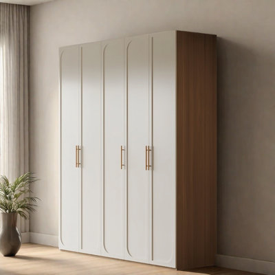 Garde-robe simple de couleur unie