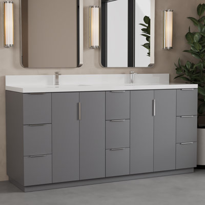 Varnam 75-in. Double Vanity