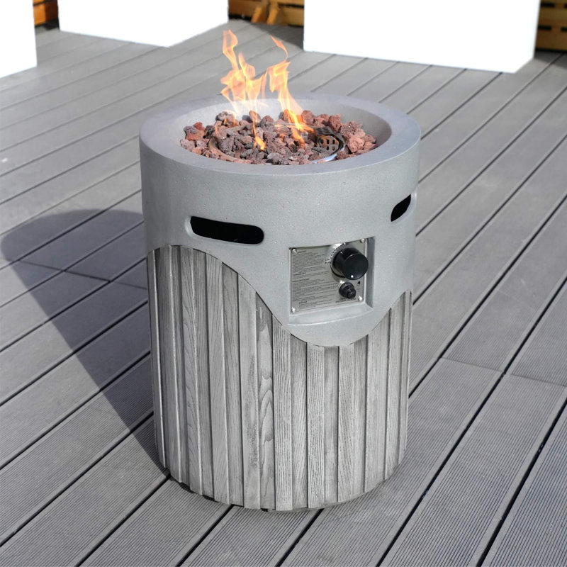 Vertical Wood Grain Effect Heater