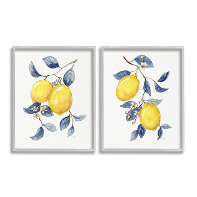 «Budding Lemon Blossoms Single Photo Frame» par Nan 2 - Pièces sur toile
