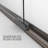 44'' - W x 65.5'' H Bypass Door Semi-Frameless Shower Door with-16481976-16481977