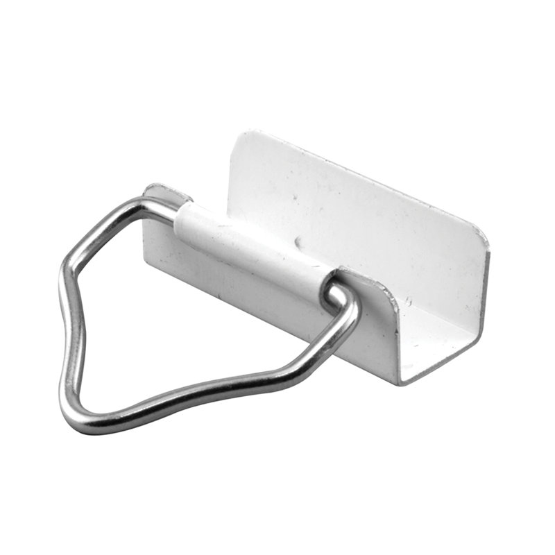 Prime-Line Bottom Latch, 7/16 in., White