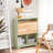 Babbi 91.6Cm W Peninsula Computer Desk with Hutch