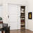 Manufactured Wood Paneled with Installation Hardware Kit Sliding Closet Doors-103180548