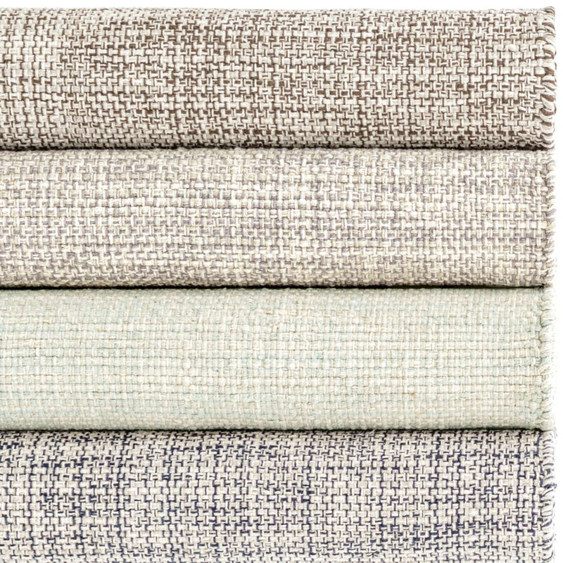 Marled Light Blue Handwoven Cotton Rug, Rectangle 9'6" x 13'6"