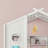 Montessori Safety Design Floor House Bed with Storage Shelf for Toddler, Kids-1133040586-1133040587