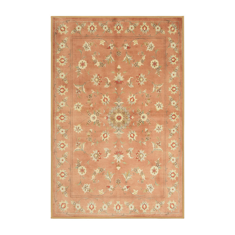 Tapis brun contemporain, Rectangle 3 pi x 5 pi