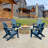 Azur Foldable Outdoor Adirondack Chair-1154420314