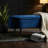 Ruslan Oval Storage Ottoman, Navy