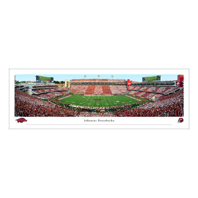Arkansas Football Panoramic Print