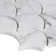 Domino Random Sized Fish Scale Mosaic Wall & Floor Tile