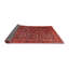Tapis rouge en laine Southwestern-521560849