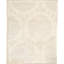 Floral Area Rug in Ivory