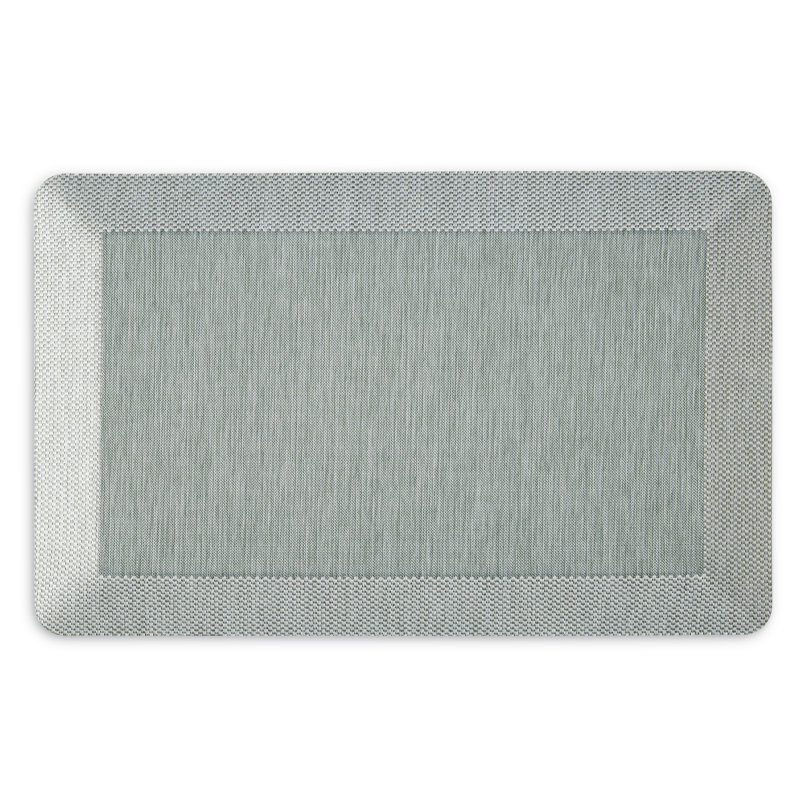 Tapis de cuisine Martha Stewart Mira, Menthe, Rectangle 1 pi 8 po x 2 pi 8 po