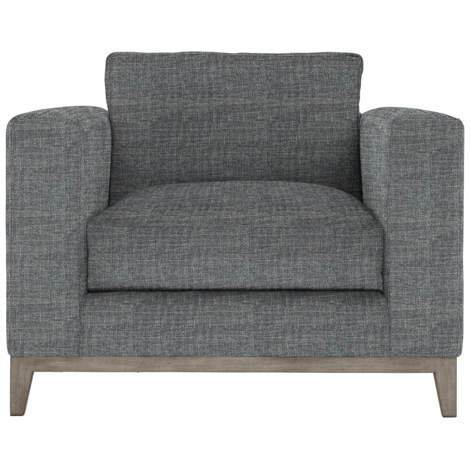 Noel 40" Wide Armchair, Dark Gray Chenille 5533-011, Blanca