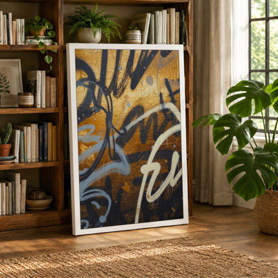 Urban Letters Industrial - Wrapped Canvas