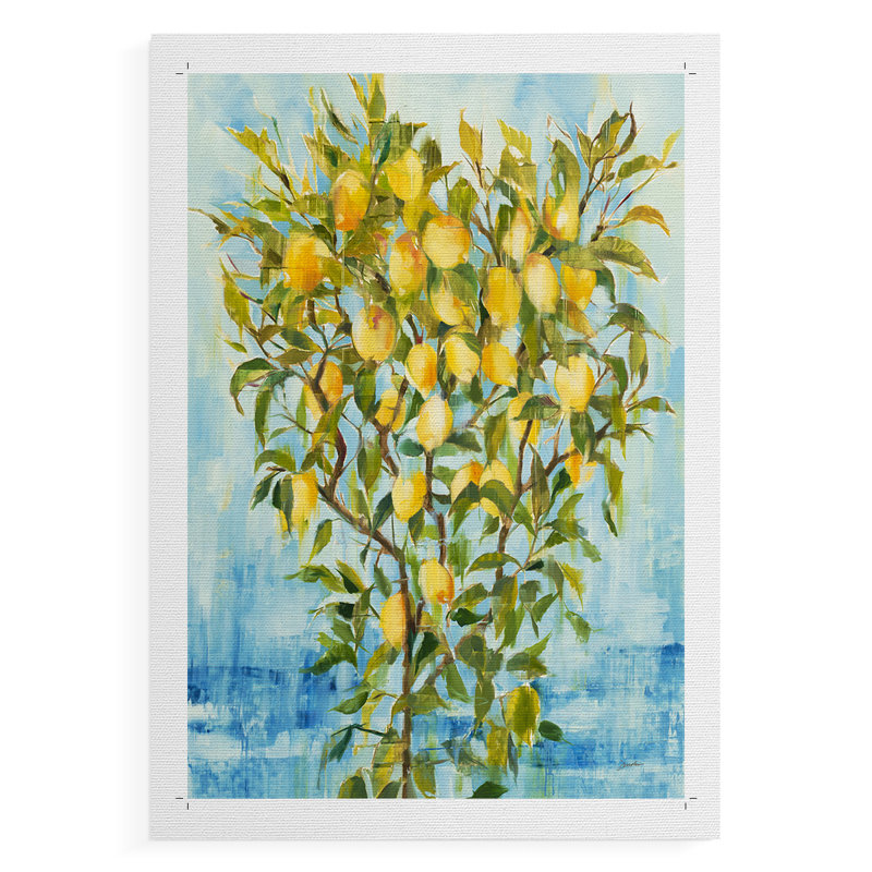 Limonade - Impression sur toile seulement - NON CADRE, H 48 po x l 32 po