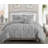 Floral Pintuck 3PC Comforter Set, Soft Microfiber, Pastel Colors, Lightweight Bedding Set-689213274-689213276