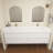 Victoria 84''Bathroom Vanity Base-94524417