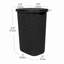  Panier à linge mince 40 L, panier à linge, couvercle, design en osier, plastique, ensemble de 3-112008512-112008511