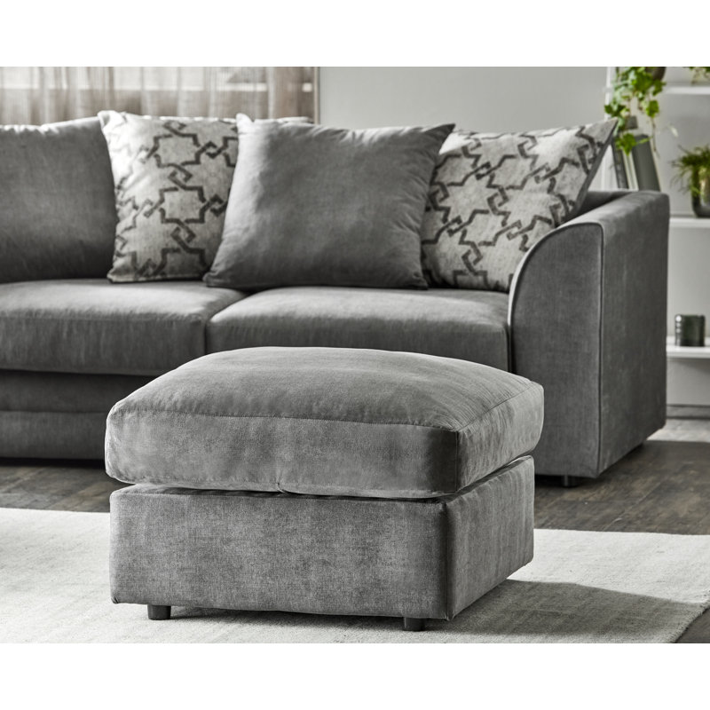 Arabella 2 - Piece Living Room Set, Pewter/Grey, Right Hand