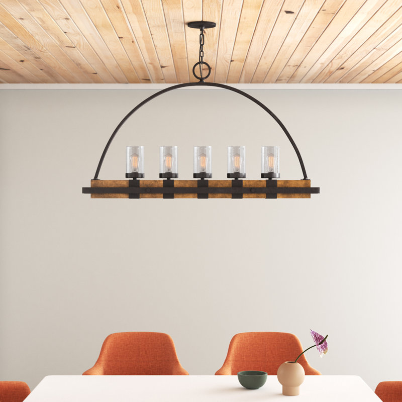 New Britain 5 - Light Dimmable Linear Chandelier