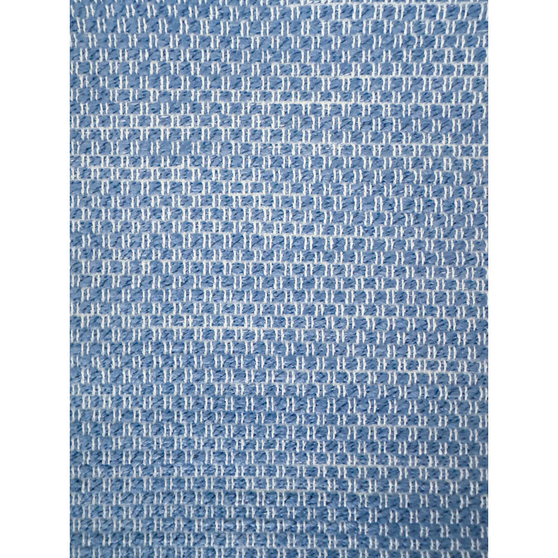 Deep Sea Blue Acrylic Geometric Indoor Outdoor Placemat