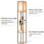 162.7cm Oil Rubbed Traditional Floor Lamp-518450002