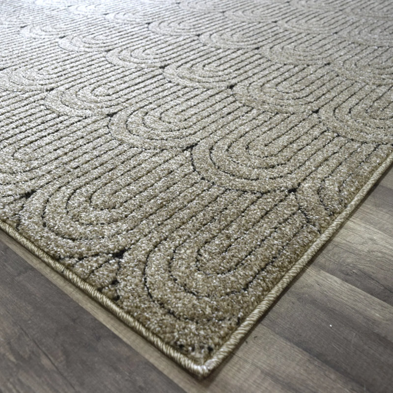 Neace Contemporary Riviera Beach Area Rug, Rectangle 8' x 10'