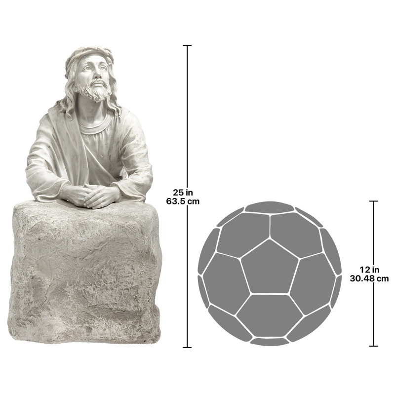 Statue de Jésus dans le jardin de Gethsémani