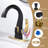 Single-Hole Single-handle Bathroom Faucet with Drain Assembly-89621437