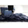Plush Deep Pile Shaggy Navy Rug