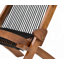 Chaise pliante en bois