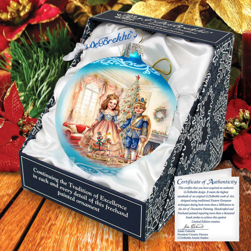 5.5'' Glass Ball Ornament