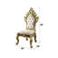 Chaise d'appoint Mudassir (lot de 2)