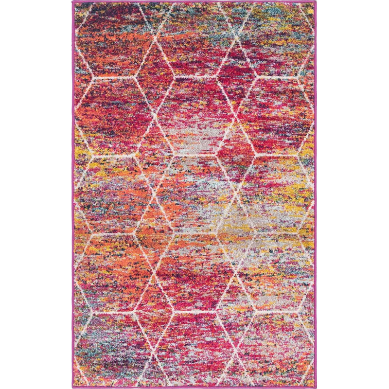 Tellaro Abstract Indoor Rug, Rectangle 3'3" x 5'3"