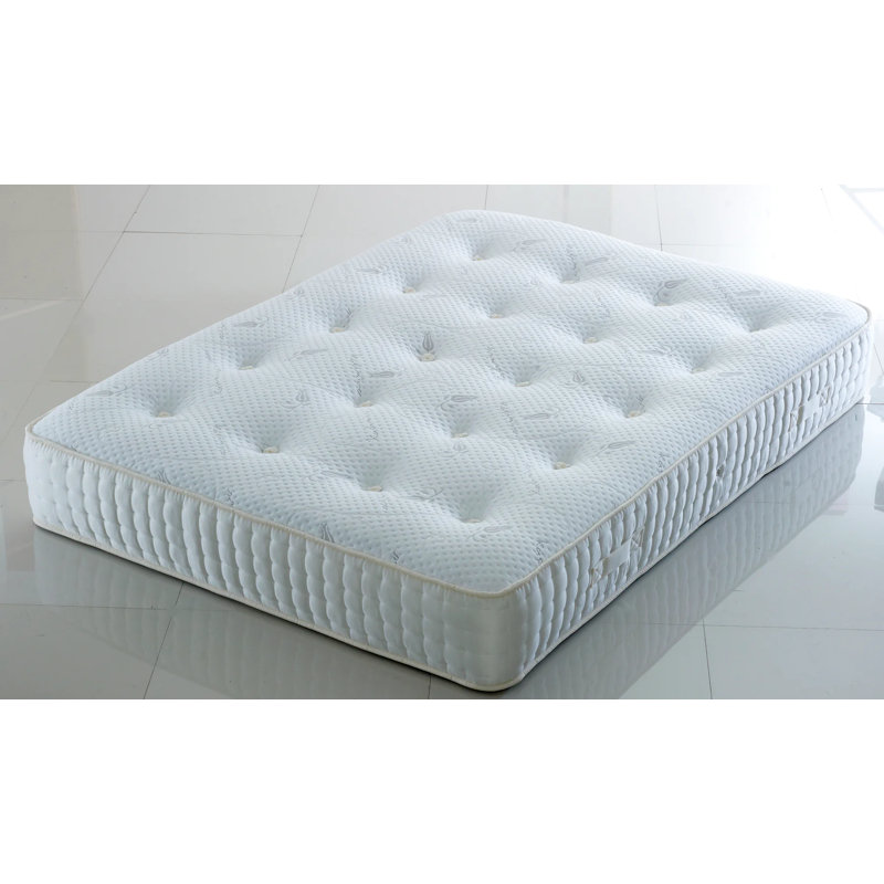 Auryon White Noise Pocket Sprung 1000 Mattress, Kingsize (5')