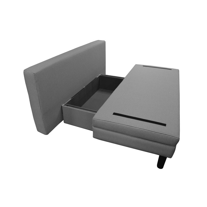 Kiss 3 Seater Sleeper, Grey