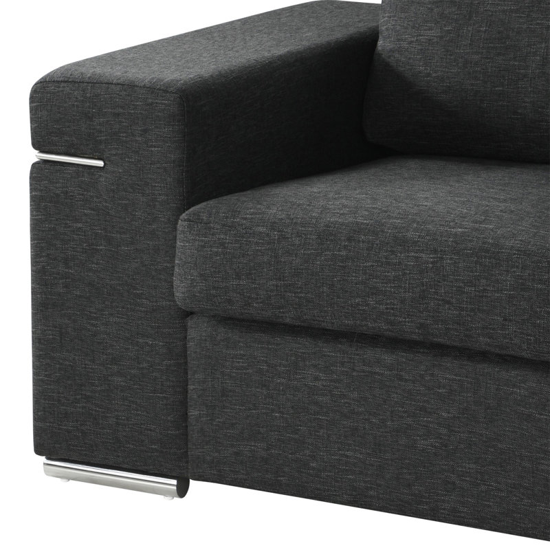 Fauteuil Gianna, Black Fabric