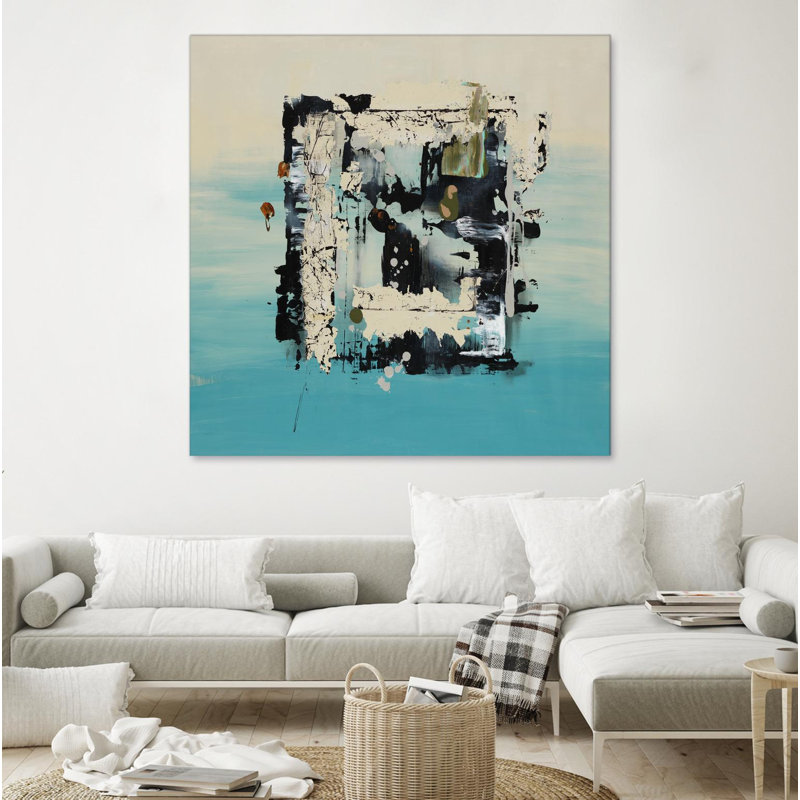«Get On The Floor On Canvas» par Daleno, reproduction d'art, H 54 po x l 54 po x P 1,5 po