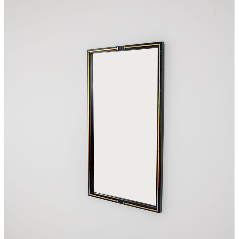 Elle Mirror, Black/Gold