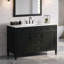Ensemble de meuble-lavabo moderne 48 po avec plateau en composite Sophia, 4 tiroirs et 2 portes Sophia-133597591