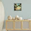 Coucher de soleil sur la plage, art mural sur toile flottante, par LSR Creative Studio-1229543068-1229543065