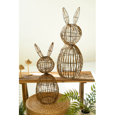 Set of Two Rabbits