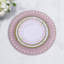 VIDA Round Embroidered Dots 15.5" Round Placemats-1998726308